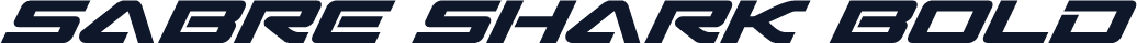 Sabre Shark Bold