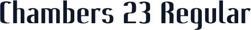 Chambers 23 Regular