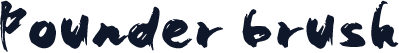 Founder brush