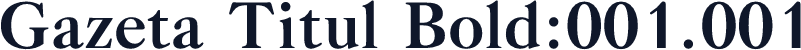 Gazeta Titul Bold:001.001