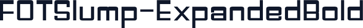FOTSlump-ExpandedBold