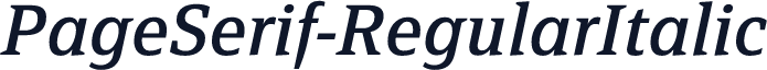 PageSerif-RegularItalic