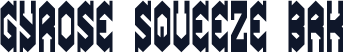 Gyrose Squeeze BRK