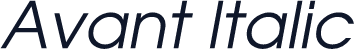 Avant Italic