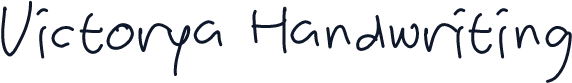 Victorya Handwriting