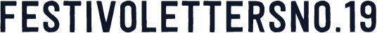 FestivoLettersNo.19