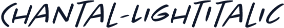 Chantal-LightItalic