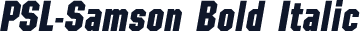 PSL-Samson Bold Italic