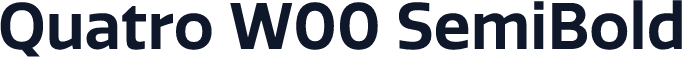 Quatro W00 SemiBold