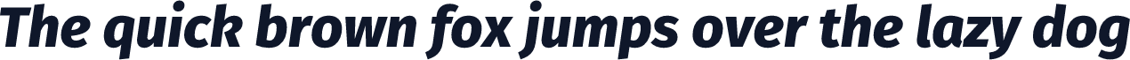 Fira Sans TEST ExtraBold Italic
