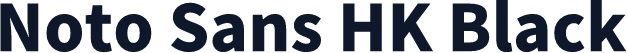 Noto Sans HK Black