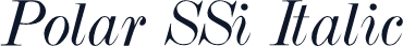 Polar SSi Italic
