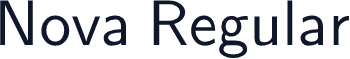 Nova Regular