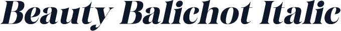 Beauty Balichot Italic