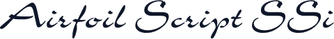 Airfoil Script SSi