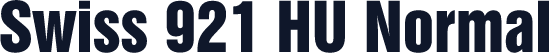 Swiss 921 HU Normal