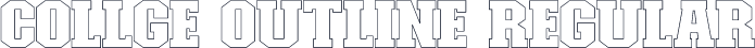 Collge Outline Regular