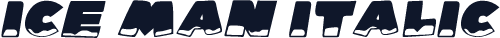 Ice Man Italic