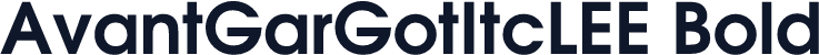 AvantGarGotItcLEE Bold