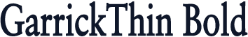 GarrickThin Bold