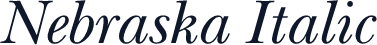 Nebraska Italic