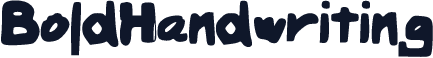 BoldHandwriting