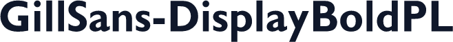 GillSans-DisplayBoldPL