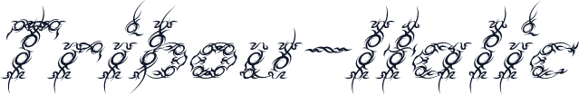 Tribou-Italic