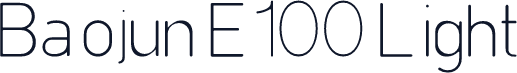 Baojun E100 Light