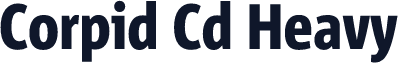 Corpid Cd Heavy