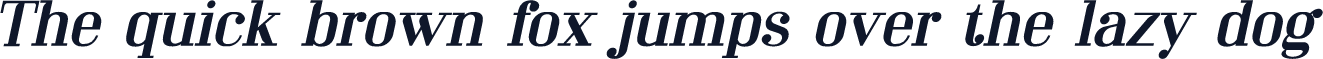 Mechanized Medium Italic