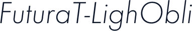 FuturaT-LighObli