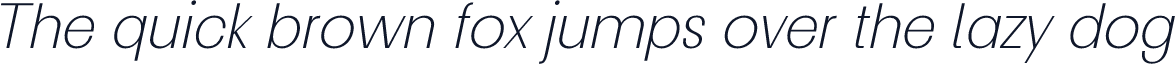 Lunera Extra Light Italic