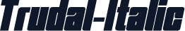 Trudal-Italic