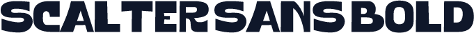 Scalter Sans Bold