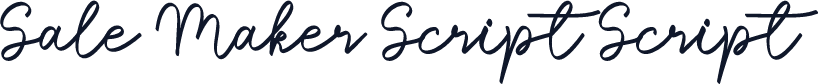 Sale Maker Script Script