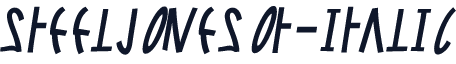 SteelJonesOT-Italic