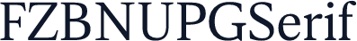 FZBNUPGSerif