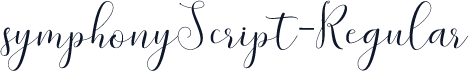 symphonyScript-Regular