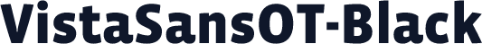 VistaSansOT-Black