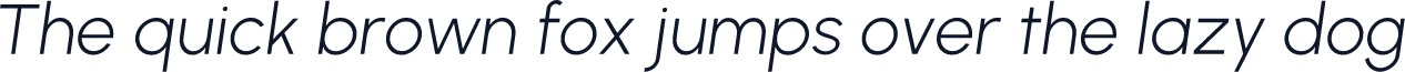 Urbanist Light Italic