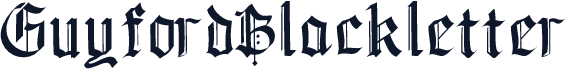 GuyfordBlackletter
