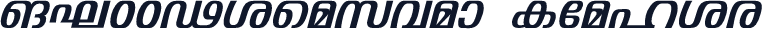 ML-TTVisakham Italic