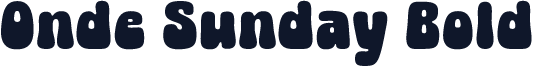 Onde Sunday Bold