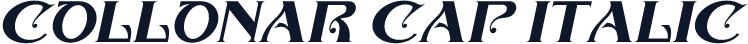 COLLONAR CAP ITALIC