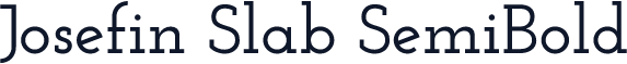 Josefin Slab SemiBold