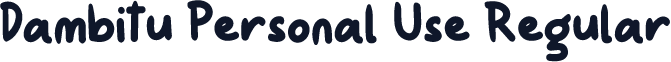 Dambitu Personal Use Regular
