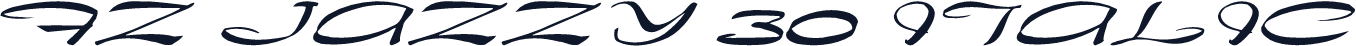 FZ JAZZY 30 ITALIC