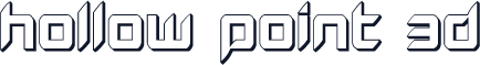 Hollow Point 3D