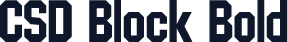 CSD Block Bold